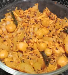गांठ गोभी की सब्जी / Kohlrabi Recipe
