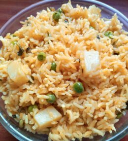 आलू पुलाव रेसिपी / Potato Rice Recipe
